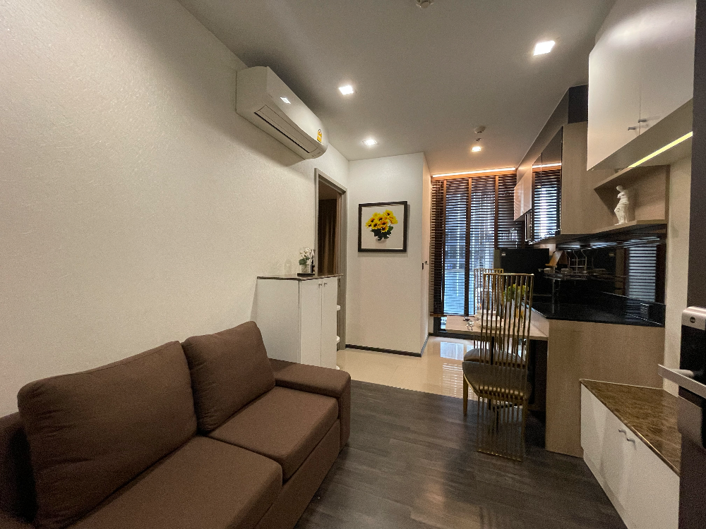  The Line Asoke Ratchada 1 ห้องนอน 1 ห้องน้ำ พร้อมอยู่ ชั้น 8 วิวสวน แต่งครบพร้อมอยู่ – รูปที่ 2