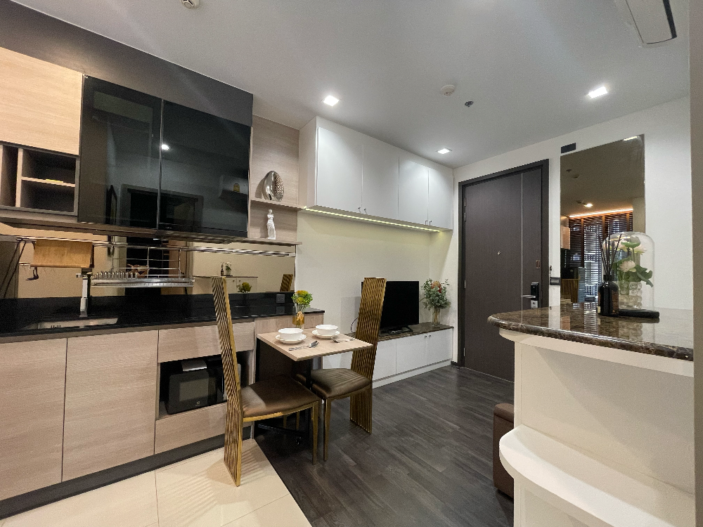  The Line Asoke Ratchada 1 ห้องนอน 1 ห้องน้ำ พร้อมอยู่ ชั้น 8 วิวสวน แต่งครบพร้อมอยู่ – รูปที่ 4