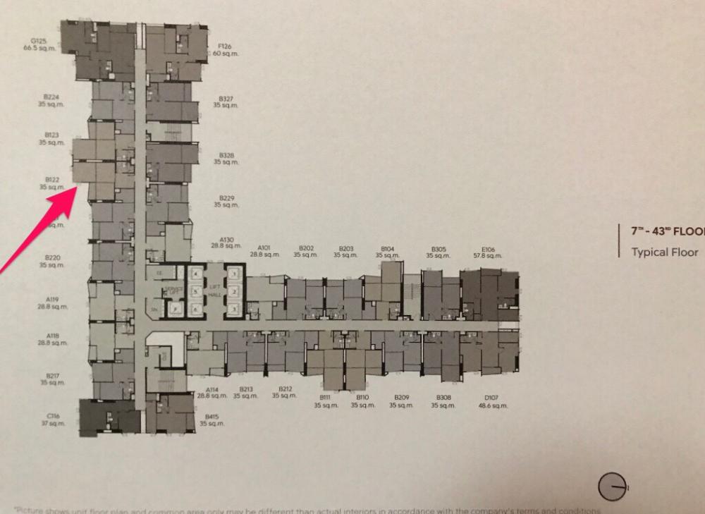 *** Special price **** Life Ladprao Valley, 31st floor, south view of Chatuchak Park *** Special price **** Life Ladprao Valley, 31st floor, south view of Chatuchak Park
