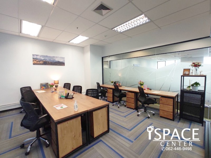 Serviced Office for rent, next to MRT Rama 9, very convenient to travel Bring a notebook to work right away. All inclusive price Serviced Office for rent, next to MRT Rama 9, very convenient to travel Bring a notebook to work right away. All inclusive price