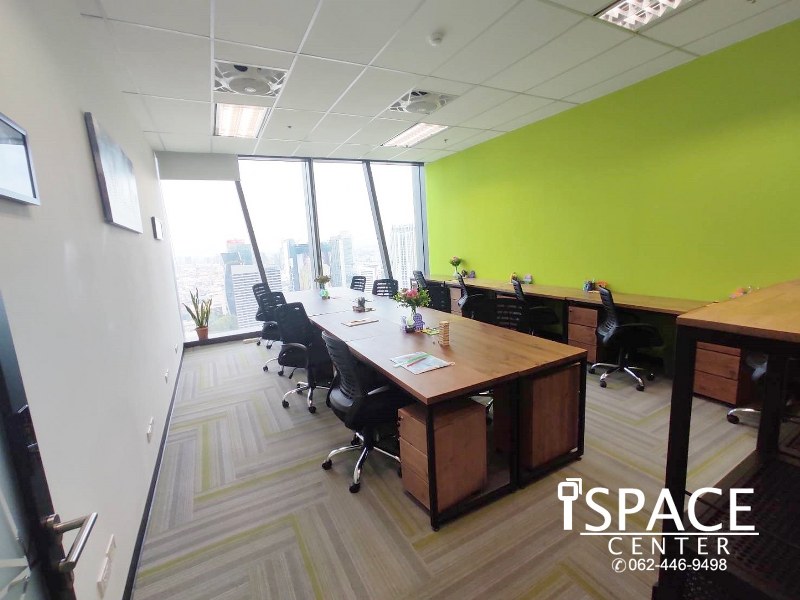 ให้เช่า Serviced Office ติด MRTพระราม9 หิ้วโน๊ตบุ๊คเข้าทำงานได้ทันที มีห้องตั้งแต่ 1-60 คน เฟอร์ครบ พร้อมสิ่งอำนวยความสะดวกครบครัน จดทะเบียนบริษัทได้
