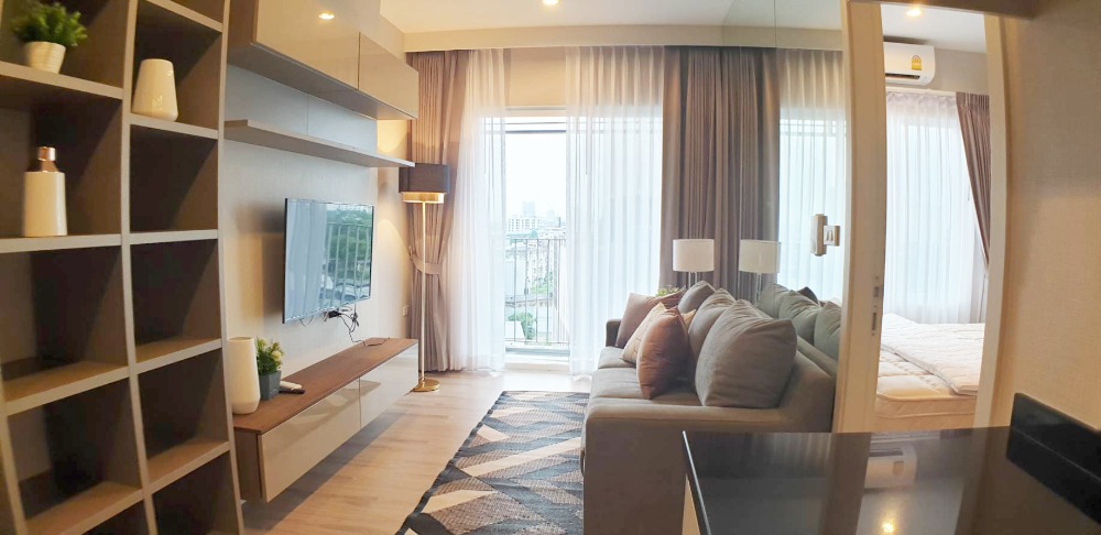 ### Amber condo for rent, next to the stairs of the BTS station, Tiwanon. Krungthep-Non Rd.