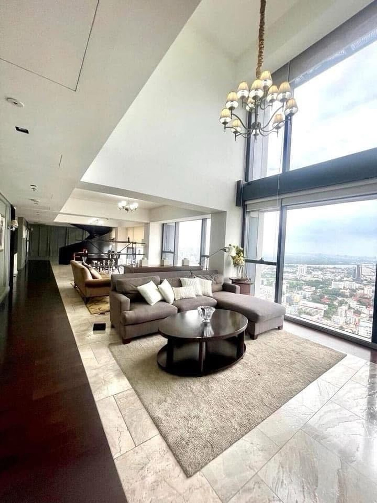 Spacious 4-Bedroom Duplex in Sathorn with Private Lift, River View and Luxury Furnishings Spacious 4-Bedroom Duplex in Sathorn with Private Lift, River View and Luxury Furnishings