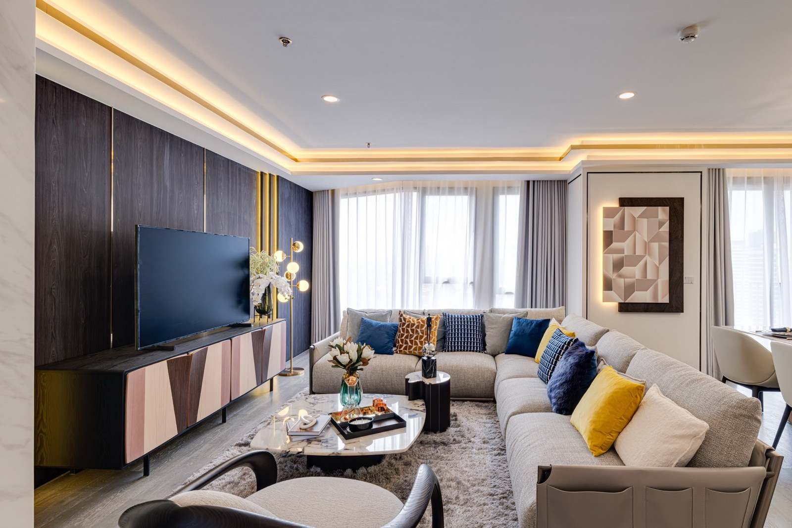 Foe sale ห้องตัวอย่าง Penthouse Branded Residence CoCo parc 3 bed 4 bath 1 ห้องแม่บ้าน 252 ตร.ม ชั้นสูง 34+ ราคา 79.9 ล้านบาท  – รูปที่ 3