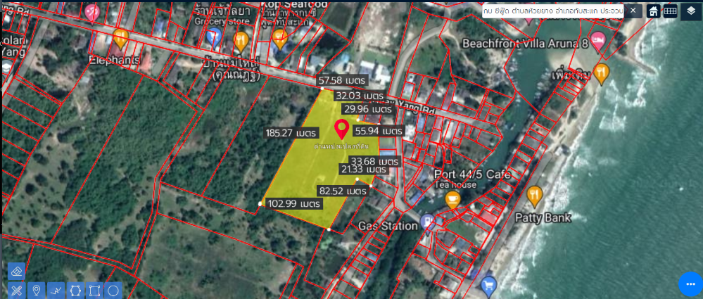 Beautiful land for sale, 12.5 rai, Huay Yang Temple, Thap Sakae, suitable for allotment, sale or vacation home. There are some public utilities already prepared. Beautiful land for sale, 12.5 rai, Huay Yang Temple, Thap Sakae, suitable for allotment, sale or vacation home. There are some public utilities already prepared.