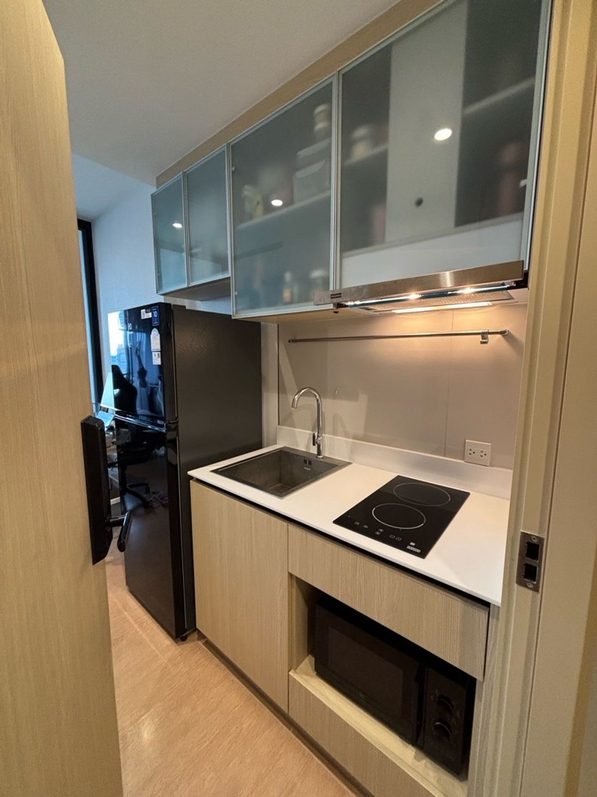 🌿 Maru Ekkmai 🌿 Nice room Minimal style 🛏 Studio - 27.63 sq m. Negotiable price!!! close to BTS Ekkamai – รูปที่ 4