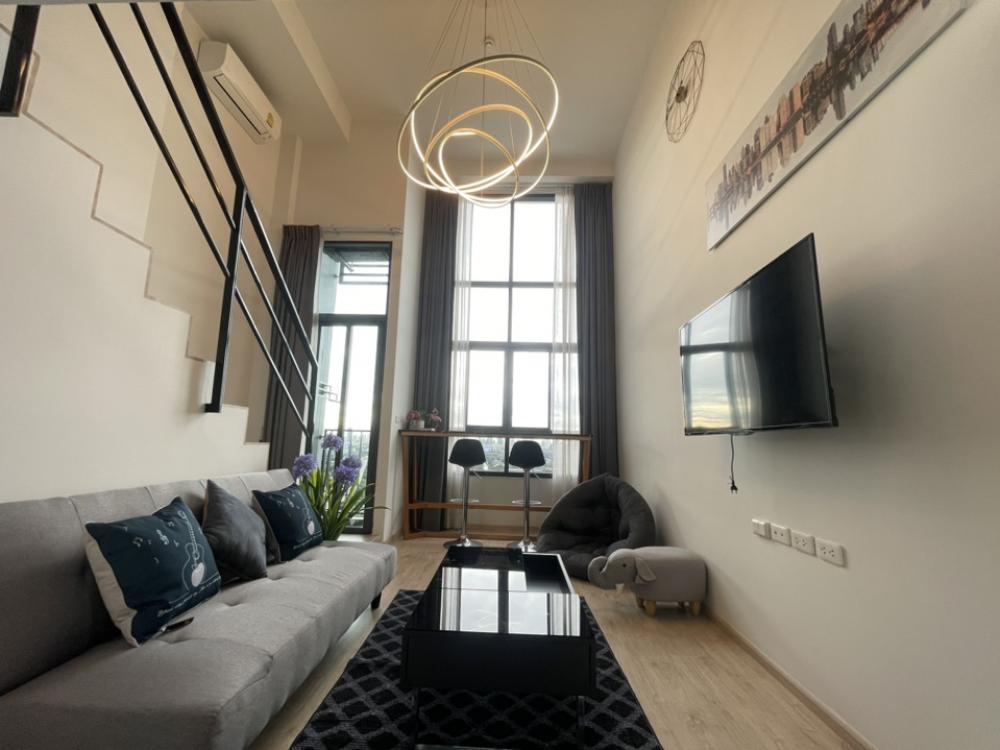 Rds-0324 Condo for rent, Ideo New rama9, beautiful duplex room, ready to accept reservations 👉 line: @propertyfinder