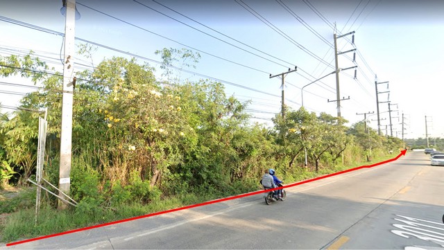 Land for sale in Ban Phaeo, 17-1-8 Rai, Suan Som Subdistrict, Ban Phaeo District, Samut Sakhon Province, next to Ban Phaeo-Kratum Baen Road. – รูปที่ 2
