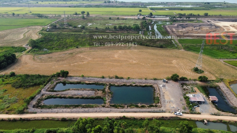 ขาย ที่ดินเปล่า ต.วัดยม อ.บางปะอิน อยุธยา 4 ไร่ รูปแปลงที่ดินสี่เหลี่ยมผืนผ้า หน้ากว้าง สวยมาก – รูปที่ 2