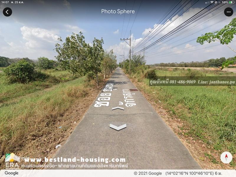 Land for sale, 50 square meters in Soi Chak Supha Community, Khlong 7, Rangsit-Nakhon Nayok Road (Tor Lor. 305), Pathum Thani. – รูปที่ 3