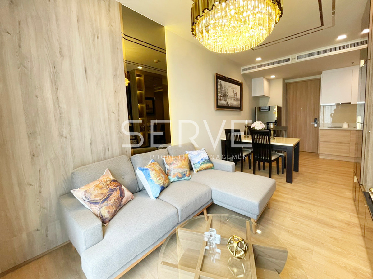 🔥45K🔥- 2 นอน ห้องมุมเป็นส่วนตัว แต่งสวยสไตล์ Modern & Luxury 65.09 ตร.ม. ใกล้ BTS พร้อมพงษ์ ที่คอนโด Noble Around 33 / ให้เช่าคอนโด – รูปที่ 3