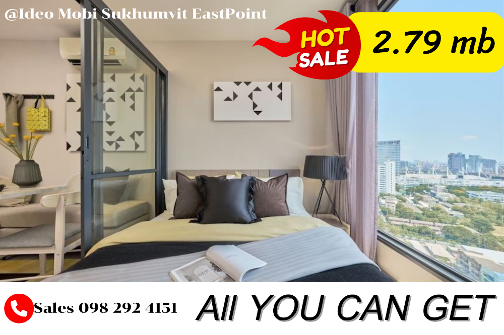 You can get everything you want ✨ a new room, a project room, fully furnished, ready to move in 😃 Only 2.79 million, you can carry your bag and move in. Completely decorated as shown in the sample photo 📞 Sales Oil 098-292-4151