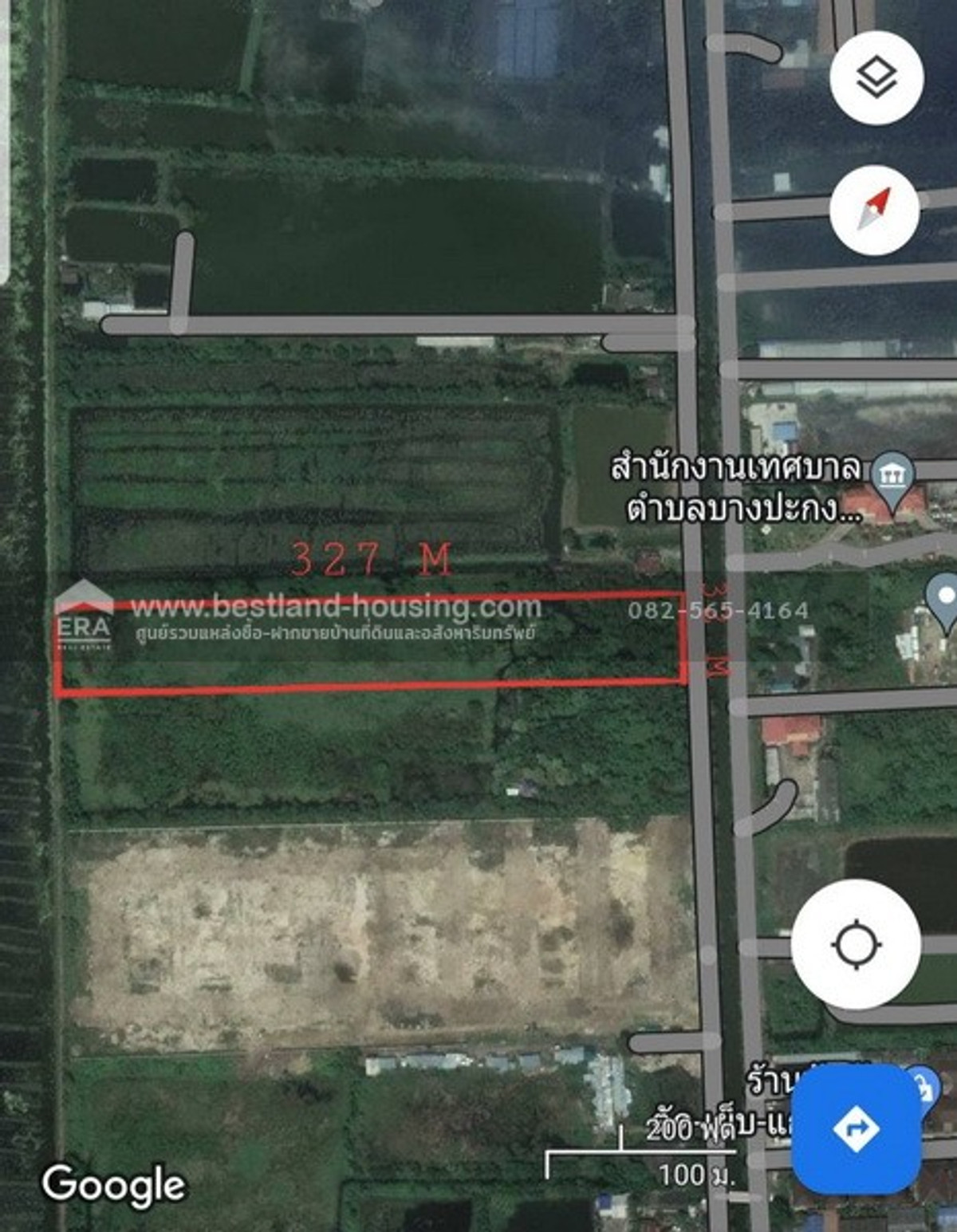 ขายที่ดินเนื้อที่ 5 ไร่ 2 งาน 60 ตารางวา ซ.คลองขวาง ป.พิบูลย์สงคราม ฉะเชิงเทรา – รูปที่ 3