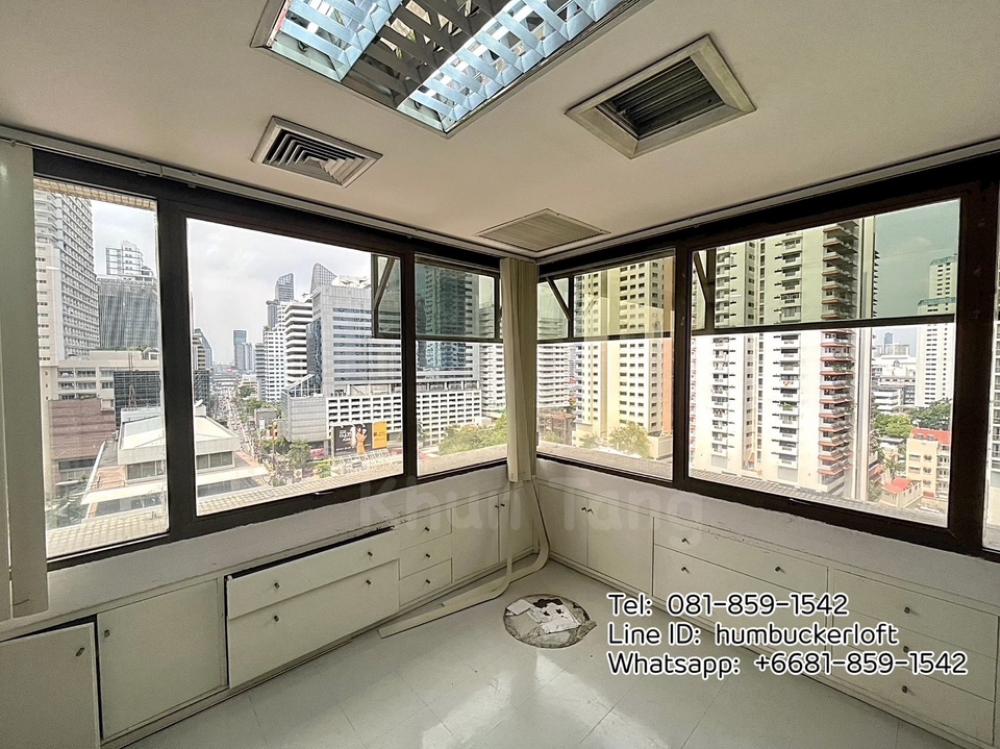 พื้นที่ออฟฟิศให้เช่าเหมาชั้น ติดถนนใหญ่กลางอโศก (BTS Sukhumvit 350m) – รูปที่ 3