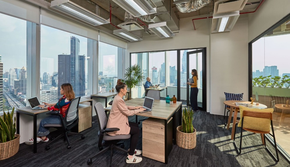 Serviced Office พื้นที่สำนักงาน ตกแต่งสวย พร้อมเข้าอยู่ ใกล้รถไฟฟ้า MRT สามย่าน