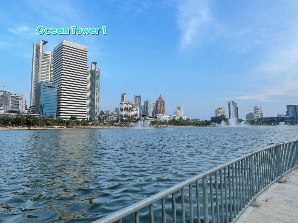 Office space for sale/rent in Sukhumvit area, close to Asok BTS station and MRT Sukhumvit station only 750 meters.| Ocean Tower 1