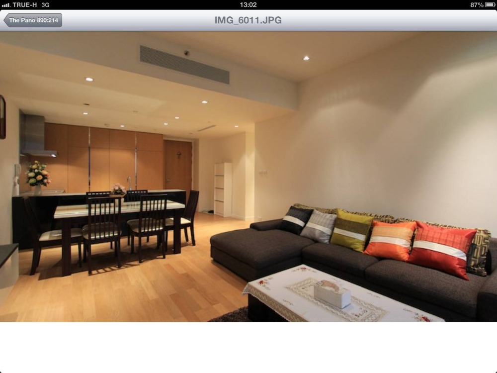 The Pano Rama 3, fully furnished, river view, 100 square meters. – รูปที่ 3