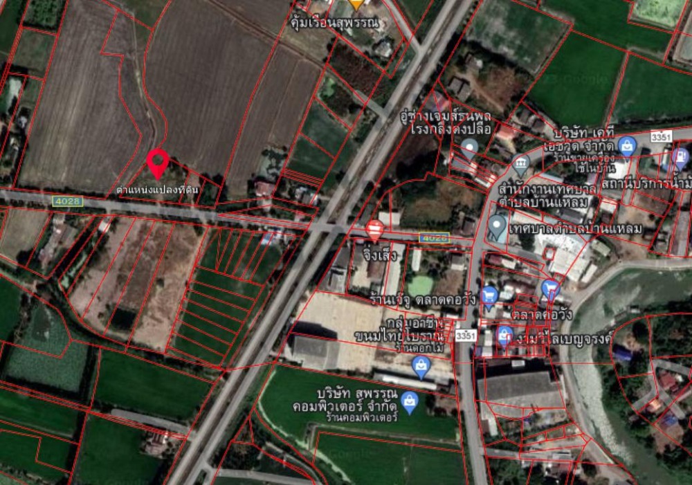 Land for sale in Suphan Buri.
