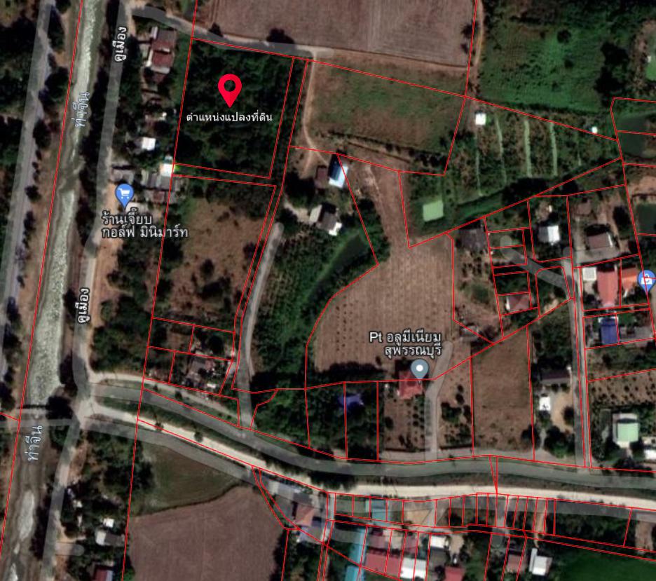 Land for sale in Suphan Buri.