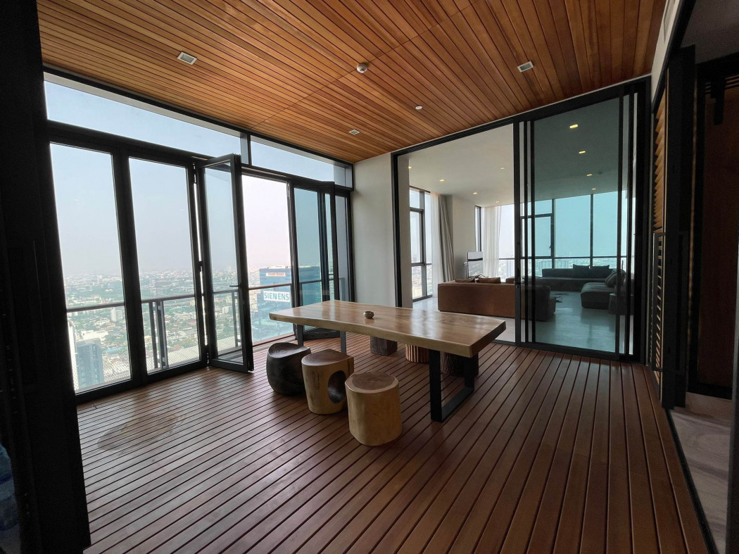 For Rent The monument thonglor (Luxury Condominium) large size and unblocked view, 252 sqm. 3 bedroom + 1 maid room – รูปที่ 3