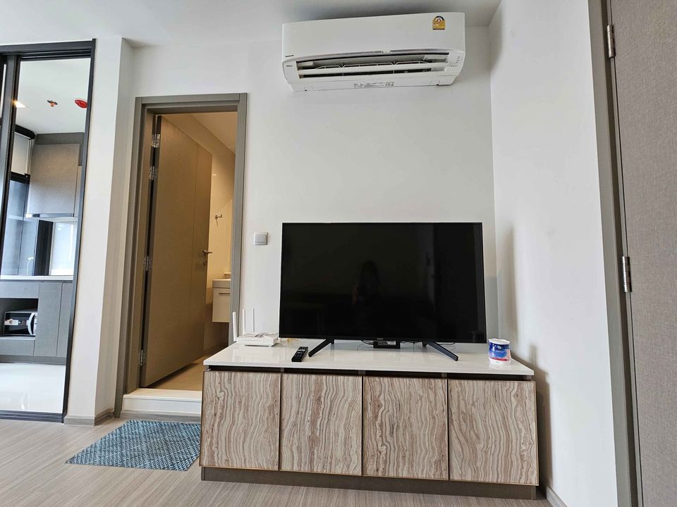 For rent, Life Asoke Hype 1 Bed 27 sqm. Studio, 27th floor, beautiful room, fully furnished, high floor, beautiful view. – รูปที่ 4