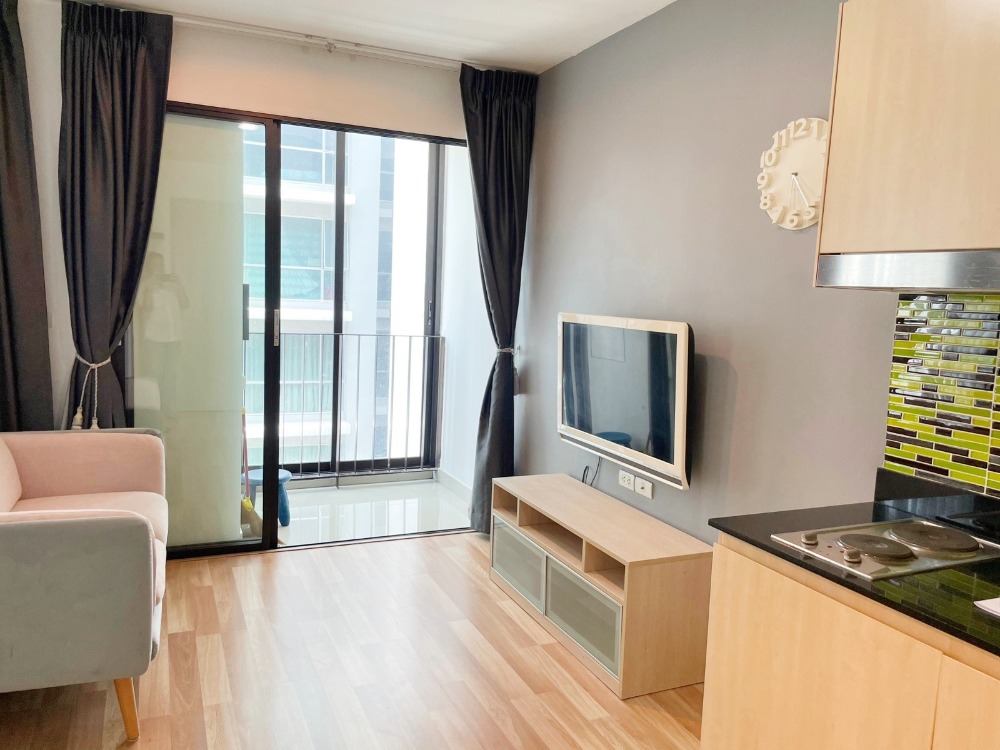 Condo for sale, Ideo Ratchada-Huay Kwang, 27 sq m., 16th floor, fully furnished, next to MRT Huay Kwang.