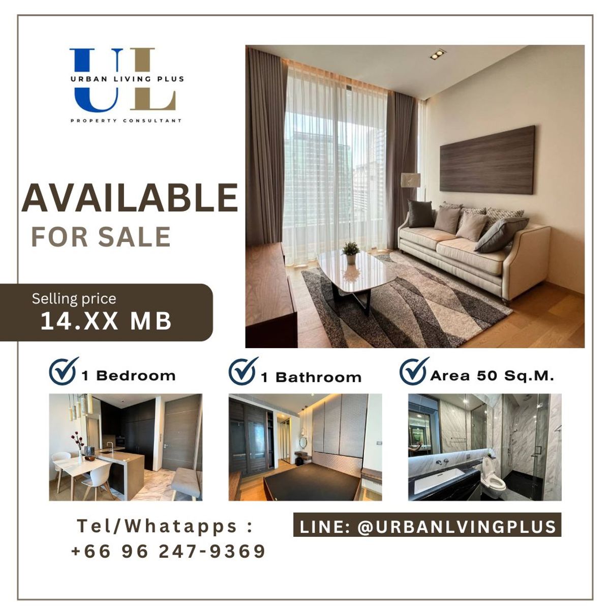 ( UL2307065 ) Tel/Line 096-2479369 , ศาลาแดงวัน สำหรับขาย, 1 ห้องนอน, 1 ห้องน้ำ, ห้องใหม่, แต่งครบ, ราคาพิเศษ!! ✨✨ ( UL2307065 ) Tel/Line 096-2479369 , ศาลาแดงวัน สำหรับขาย, 1 ห้องนอน, 1 ห้องน้ำ, ห้องใหม่, แต่งครบ, ราคาพิเศษ!! ✨✨