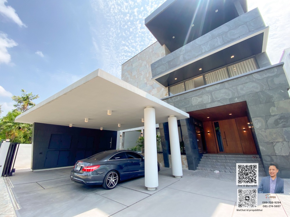 New luxurious house with high quality, featuring a private swimming pool, located in Sarin Park Ratchadapisek – Bangkok - Thailand New luxurious house with high quality, featuring a private swimming pool, located in Sarin Park Ratchadapisek – Bangkok - Thailand