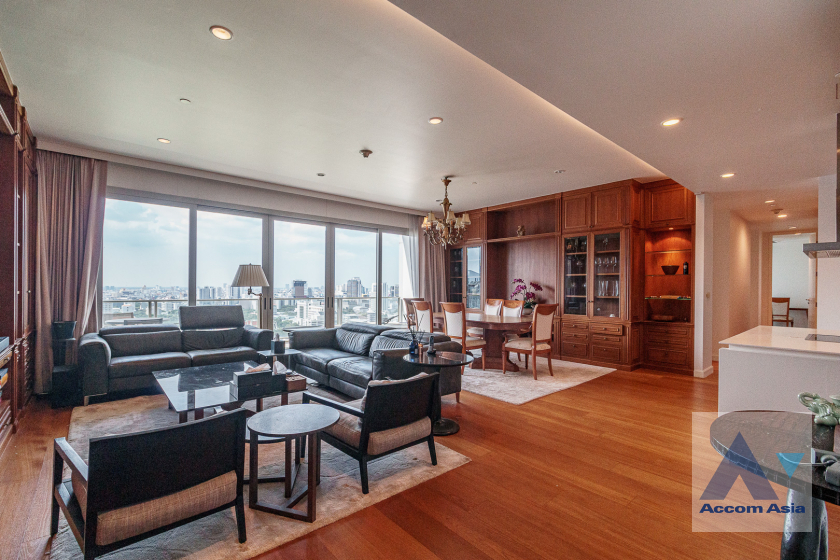 🔼AccomA🔽 3 Beds Condominium for Rent in Ploenchit, BTS Ratchadamri - MRT Silom at 185 Rajadamri – รูปที่ 3