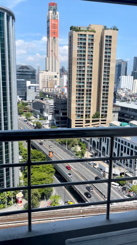 Condo for rent, Phayathai Place, 19th floor, room 31 sq m., High floor, very divine view, overlooking the Baiyoke Building. – รูปที่ 2