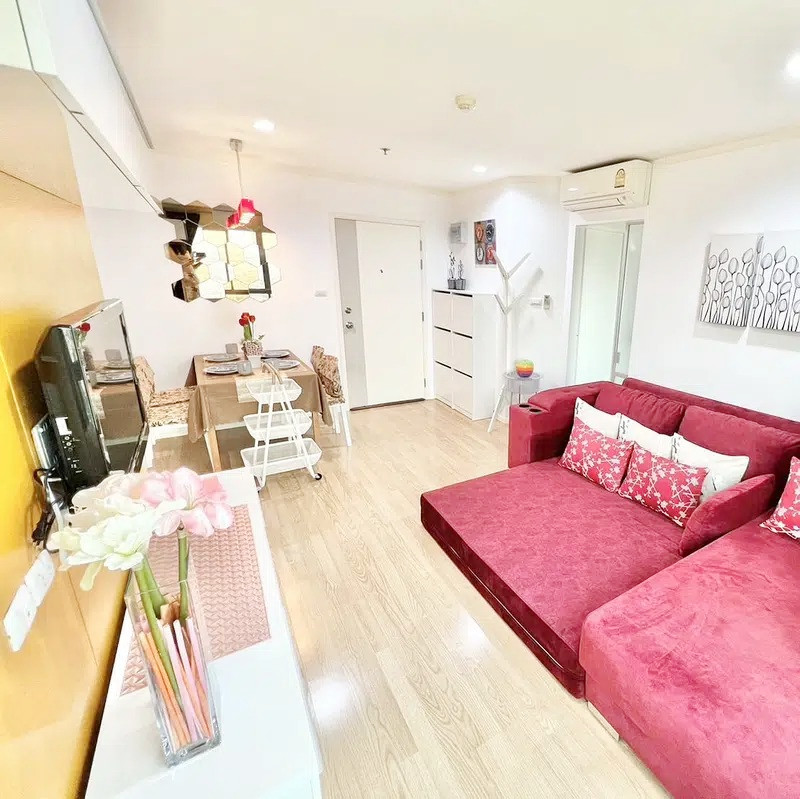 ***For rent Lumpini Mega City Bangna (2 bedrooms, 2 bathrooms + beautifully decorated!!!) *Get a special promotion* LINE: @Feelgoodhome (with @ in front) – รูปที่ 3