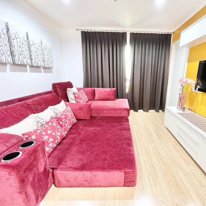 ***For rent Lumpini Mega City Bangna (2 bedrooms, 2 bathrooms + beautifully decorated!!!) *Get a special promotion* LINE: @Feelgoodhome (with @ in front) – รูปที่ 4