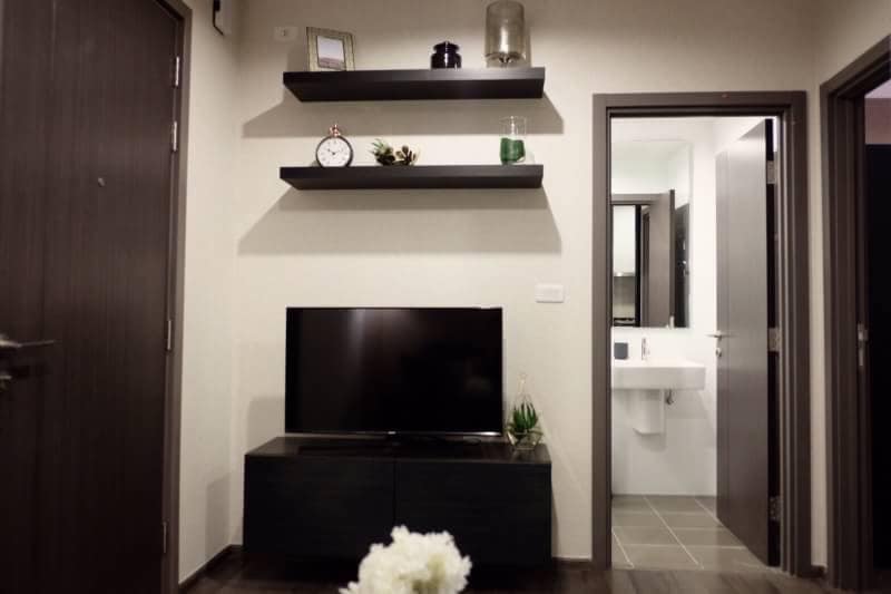 ให้เช่า The Base Park East อ่อนนุช 77 ชั้น 24 สูงวิวเมือง ห้องสวย ใกล้ BTS อ่อนนุช – รูปที่ 3