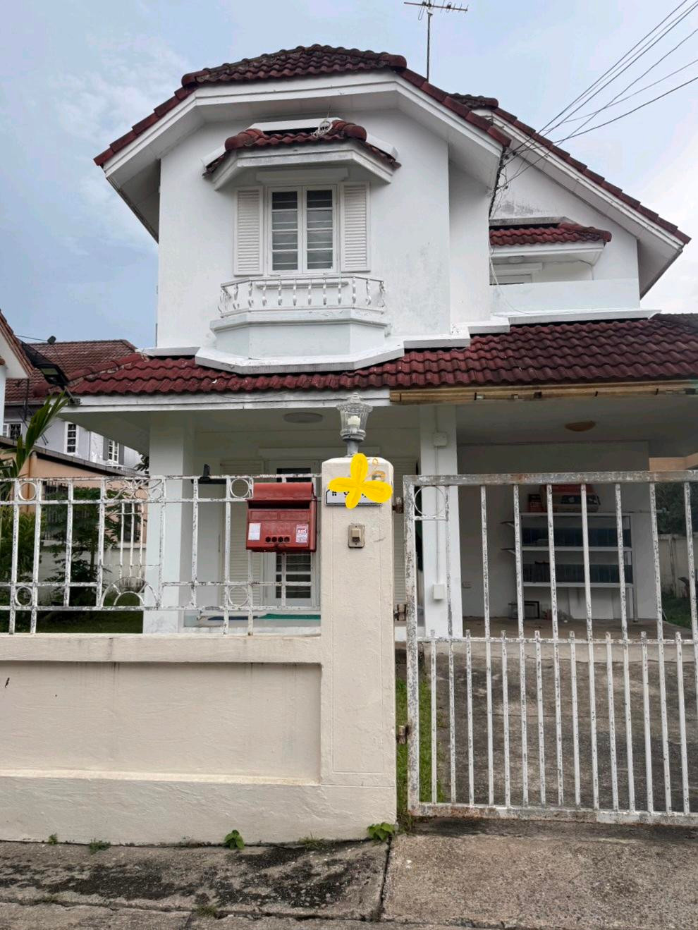 House for rent, 2 floors, 56 sq m., Ramkhamhaeng Road 150, Tararom Project Rent 18,000/month