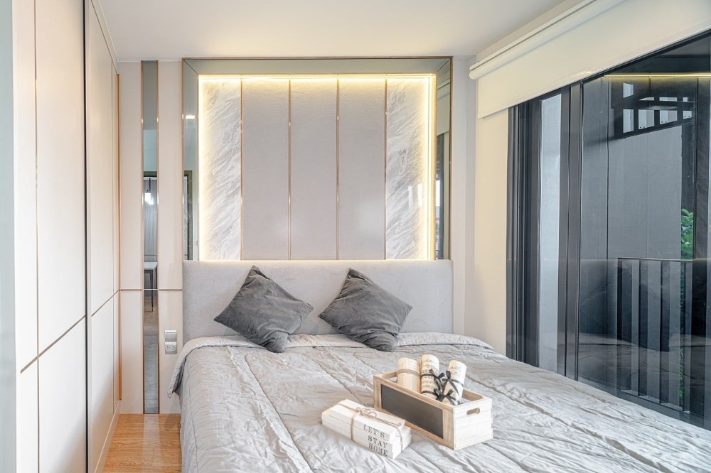 For rent Life Ladprao Valley, beautifully decorated room LH-RW958