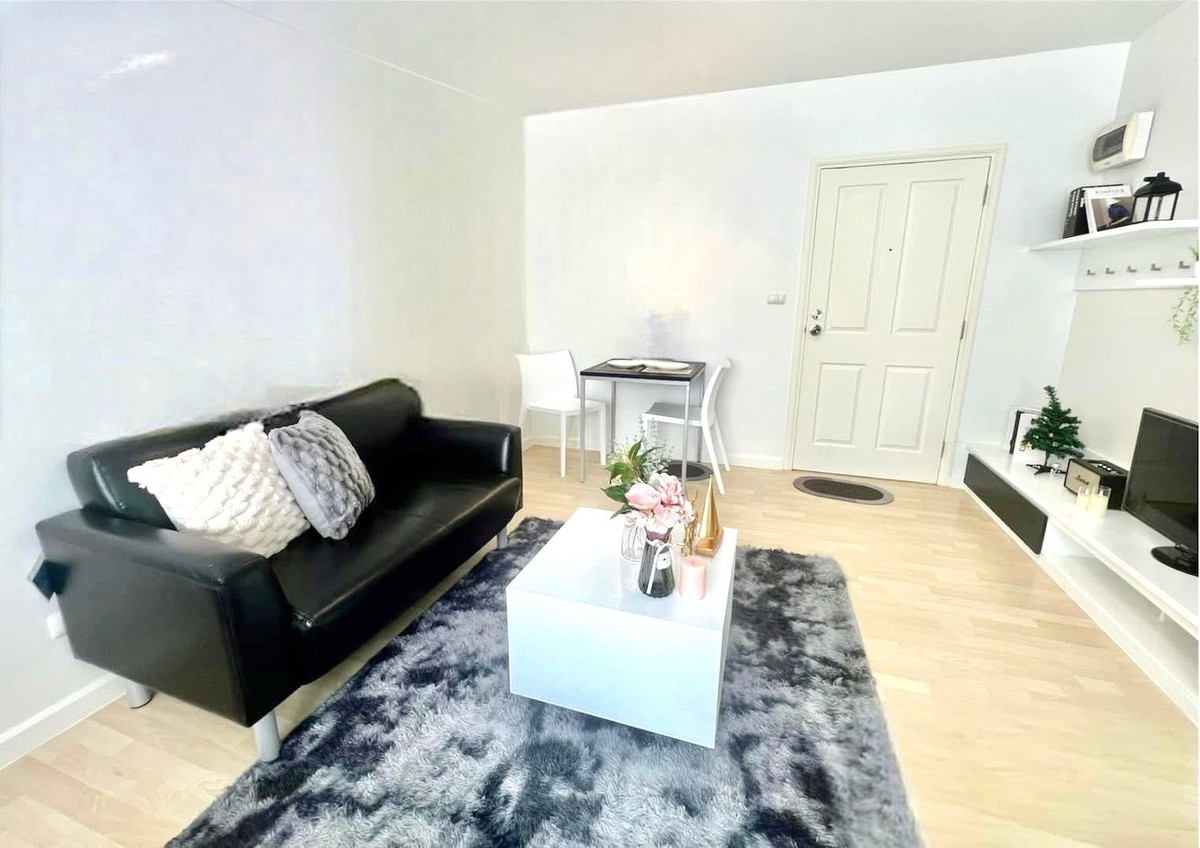 🔥ห้องสวย! เฟอร์นิเจอร์จัดเต็ม หิ้วกระเป๋าพร้อมเข้าอยู่ D condo ramkhamhaeng 64 – รูปที่ 3