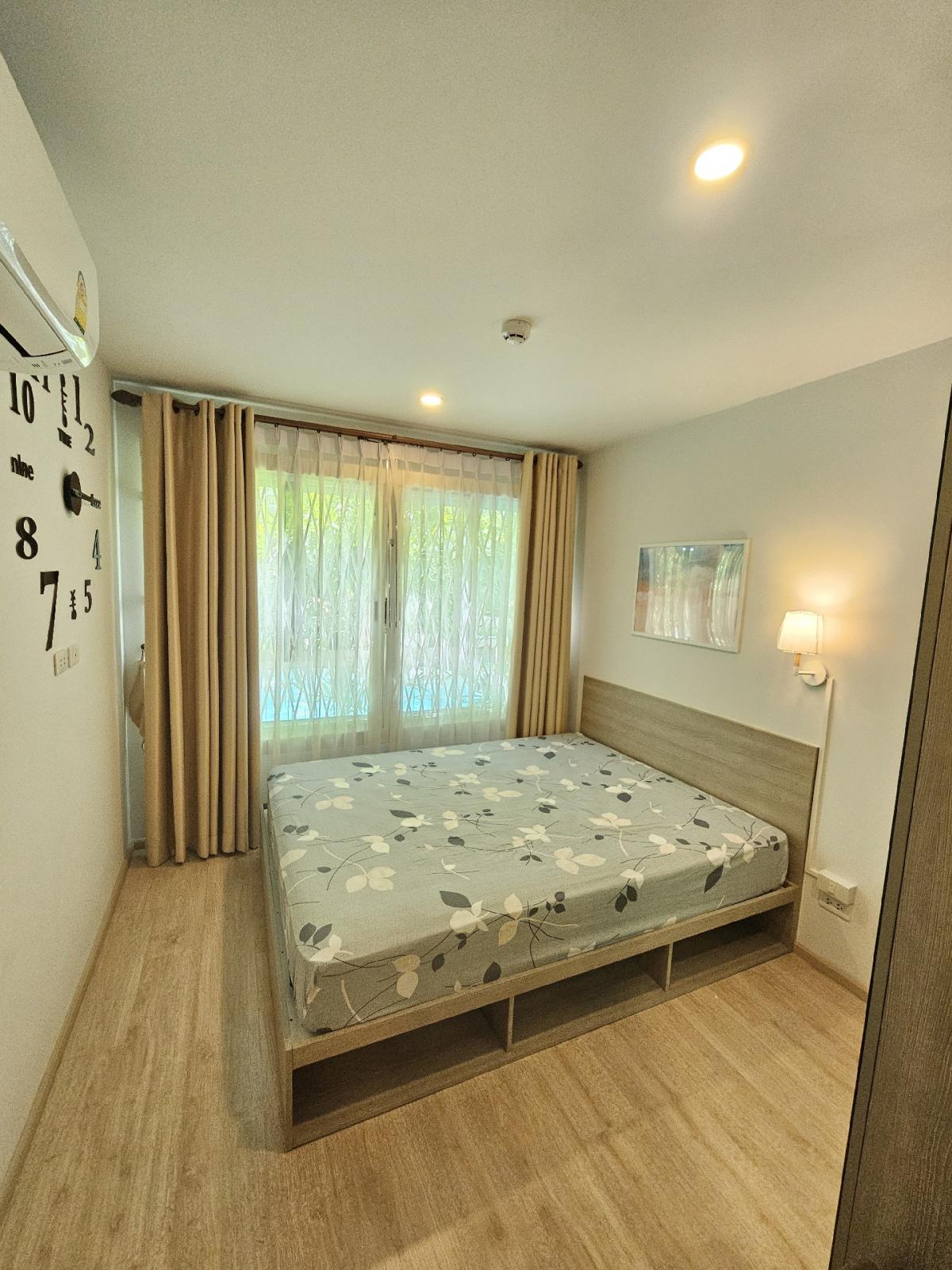 🔥2ห้องนอน + 2ตู้เสื้อผ้า🔥  Pool Access😊Elio Del Moss☘ให้เช่าใกล้ ม.เกษตรศาสตร์ +BTS เสนานิคม – รูปที่ 2