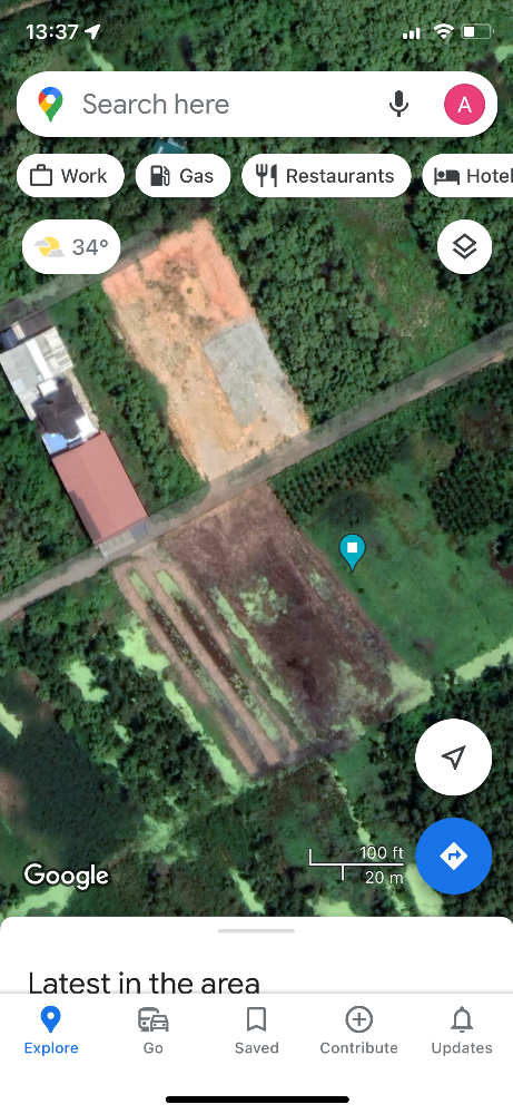 Land of approximately 2 rai in the Bangpakong Riverside project. – รูปที่ 2