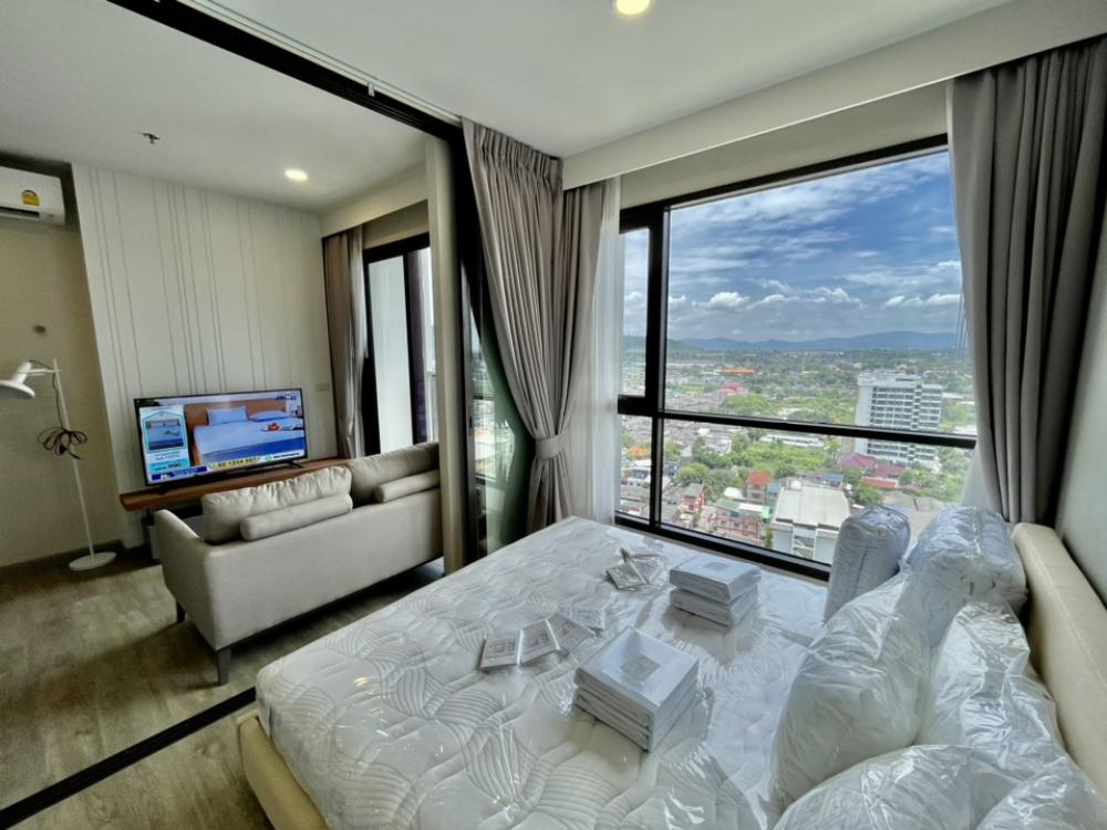 Keen centre Sriracha ว่างเดือน Nov 2026 Fully Furnished ชั้น 19 สูงไม่มีตึกบล็อควิว#เช่าคอนโดยังไงให้เหมือนอยู่โรงแรมทั้งวัน!!!มีให้พร้อมทุกอย่างไปยันแม่บ้านฟรี สัปดาห์ละ2ครั้ง.สัญญา 1 ปี 16,000/เดือน**ไม่ต้องจ่ายค่าส่วนกลางเพิ่มเติม**