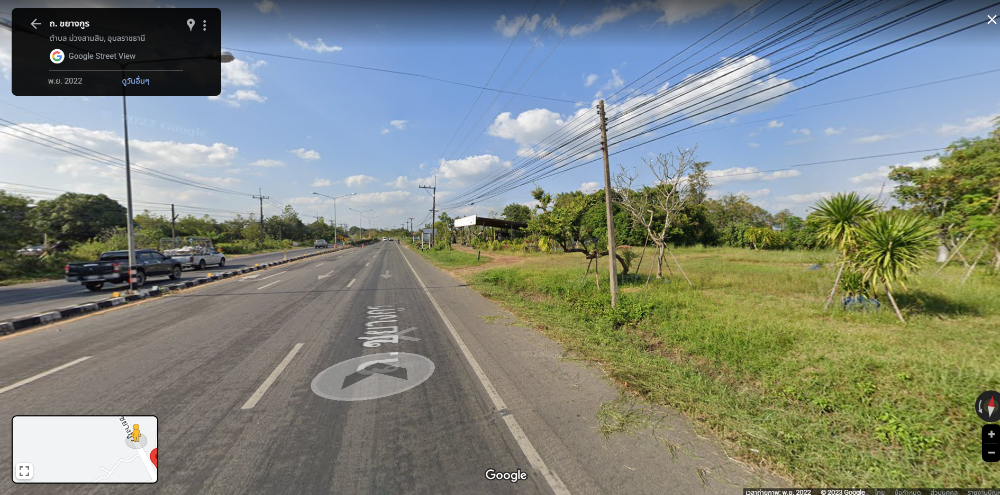  ที่ทำเลทอง ติดถนนใหญ่ 4 เลน หน้ากว้าง 120 เมตร ขนาดพื้นที่ 15 ไร่ อยู่ใกล้ตัวเมืองจังหวัดอุบลราชธานี – รูปที่ 2