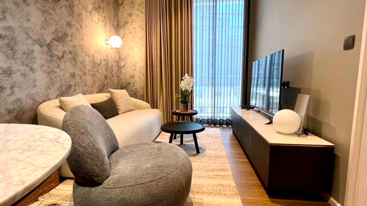 🌿 Muniq Langsuan 🌿 ห้องสวย ตกแต่งหรูหราน่าอยู่สุดๆ 🛏 1 Bed 54 ตร.ม ราคาพิเศษ!!! - ติด BTS Chid Lom – รูปที่ 3