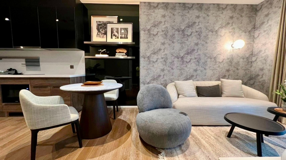 🌿 Muniq Langsuan 🌿 ห้องสวย ตกแต่งหรูหราน่าอยู่สุดๆ 🛏 1 Bed 54 ตร.ม ราคาพิเศษ!!! - ติด BTS Chid Lom – รูปที่ 4