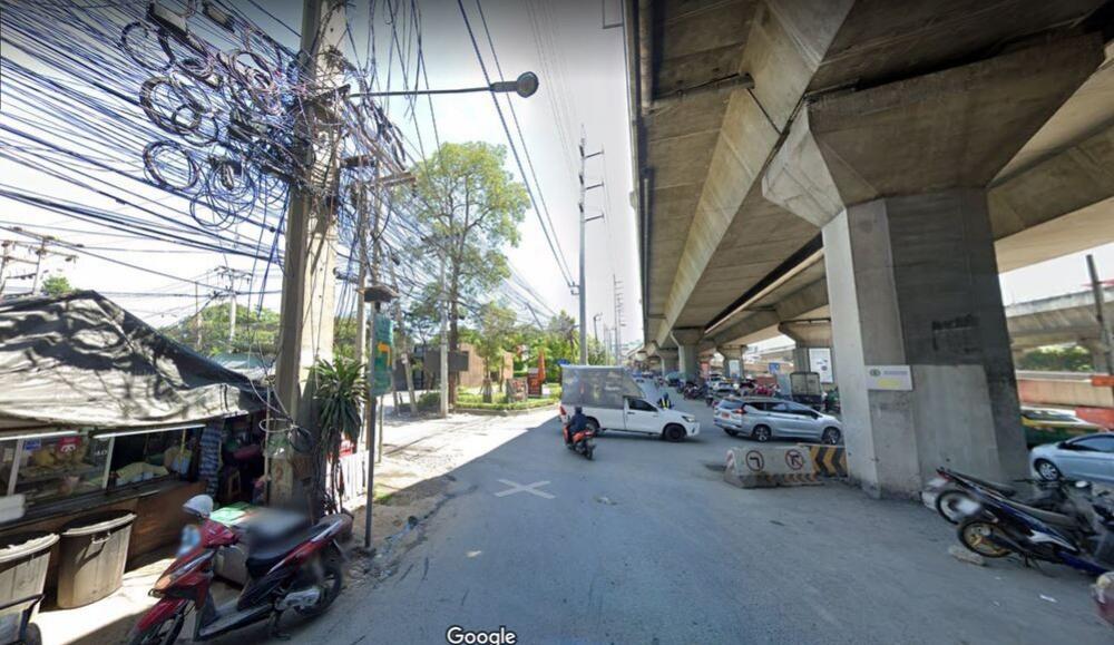 ขายที่ดินติดถนนใหญ่ พระราม 9 ใกล้รถไฟฟ้าเพียง 300 เมตร ทำเลดีมีอนาคต
