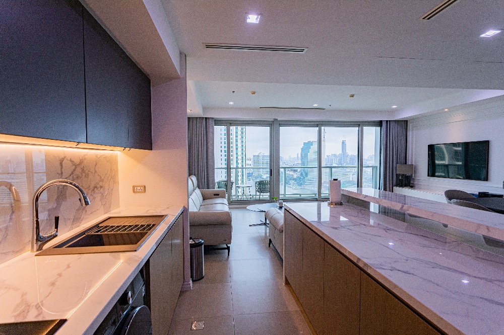 Luxury Furnished 1 Bed for Rent Facing IconSiam! – รูปที่ 2