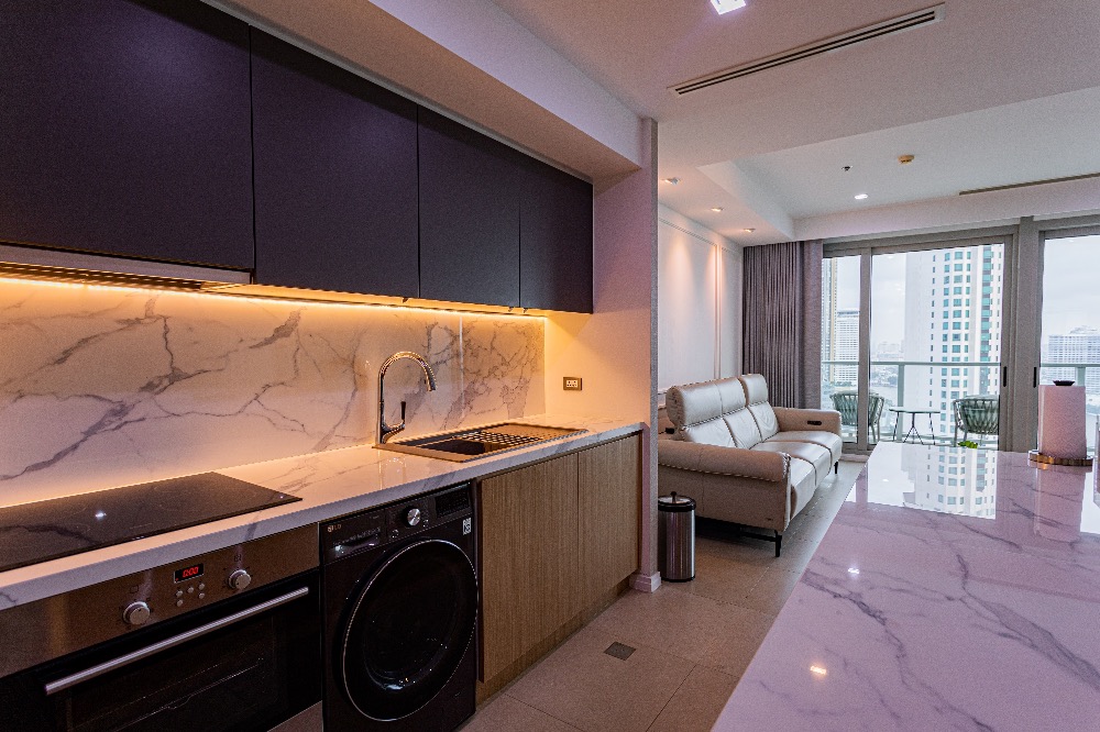 Luxury Furnished 1 Bed for Rent Facing IconSiam! – รูปที่ 3