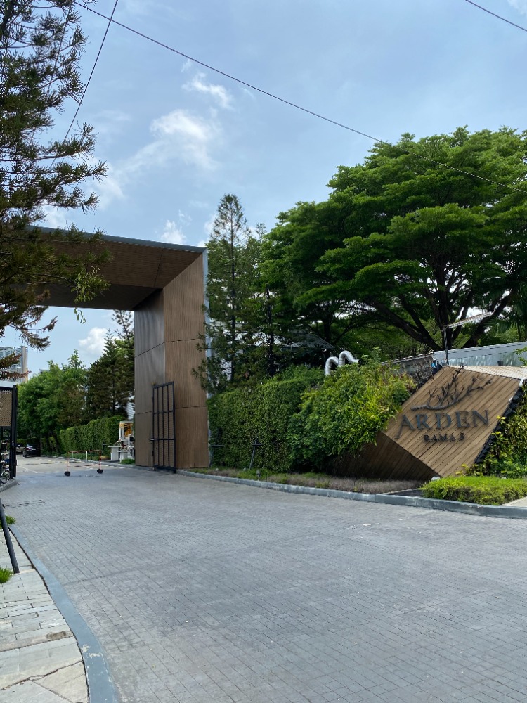 Townhome for  * 33/9 Arden Rama 3 (ทาวน์โฮม อาร์เด้น-พระราม 3) แปลงติดสวนและสระว่ายน้ำส่วนกลาง วิวเปิดโล่งทั้งหน้าและหลังบ้าน – รูปที่ 3