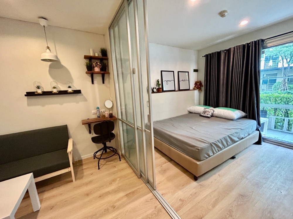 For rent, Lumpini Ville On Nut - Phatthanakan, 1 bedroom, garden room, 8,000 baht. For rent, Lumpini Ville On Nut - Phatthanakan, 1 bedroom, garden room, 8,000 baht.