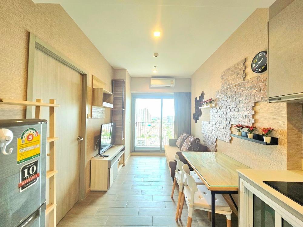 For Rent*Whizdom Connect, high floor room 20+, new room, Connect every Life Style @14,000 Baht – รูปที่ 2
