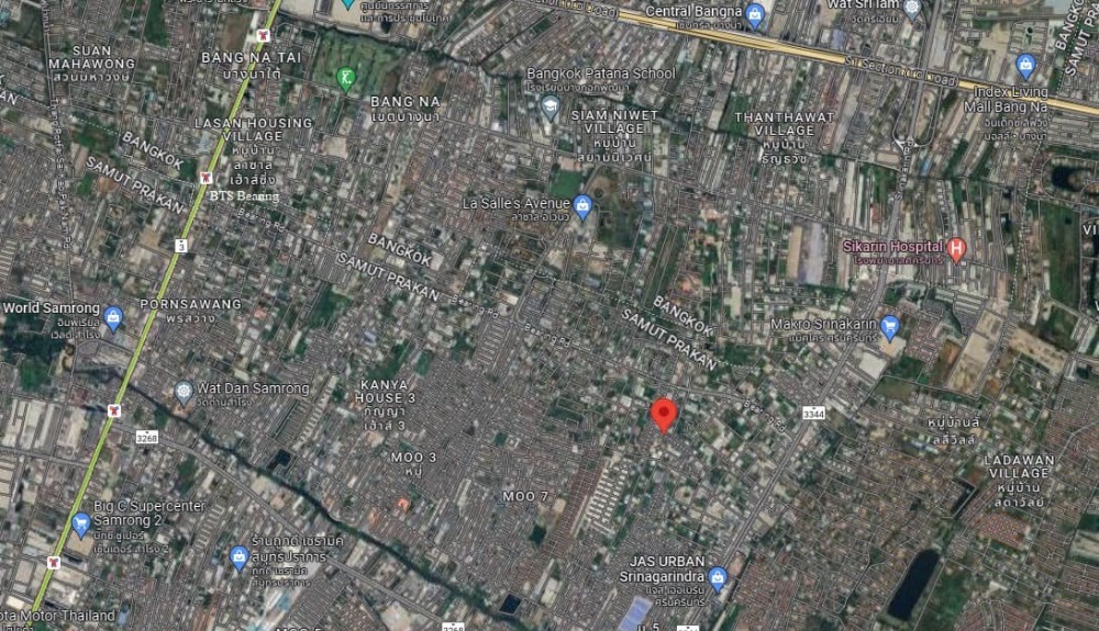  ที่ดินย่านแบริ่ง ซอยสุขุมวิท107 (แบริ่ง) ขนาด 111 ตร.วา ขนาดพอเหมาะสำหรับทำบ้านเดี่ยว – รูปที่ 4