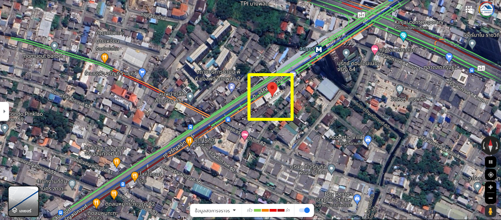 ทำเลดี ทางขึ้นลงสถานีรถไฟฟ้าสถานีสิรินธร ติดถนนจรัญสนิทวงศ์ แยกบางพลัด – รูปที่ 2
